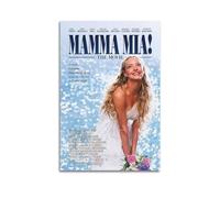 VZRSQZK Póster de la película Mamma Mia! Póster decorativo en lienzo para pared e impresión artística moderna para dormitorio familiar, 20 x 30 cm