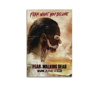 VZRSQZK Póster de la temporada 3 del programa de televisión Fear The Walking Dead, pintura decorativa, lienzo, pósteres de pared e impresión artística moderna para decoración de dormitorio familiar,