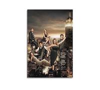 VZRSQZK Póster de la temporada 6 de Gossip Girl del programa de televisión, pintura decorativa, lienzo, pósteres de pared e impresión artística moderna para decoración de dormitorio familiar, 20 x 30