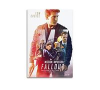 VZRSQZK Póster de película Mission Impossible - Póster decorativo de la película "Misión Imposible", póster de pared e impresión artística moderna para decoración de dormitorio familiar, 20 x 30 cm