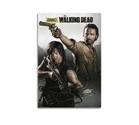 VZRSQZK Póster de televisión The Walking Dead, póster decorativo de lienzo, pósteres de pared e impresión artística moderna para decoración de dormitorio familiar, 20 x 30 pulgadas (50 x 75 cm)