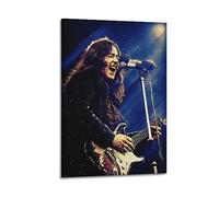 VZRSQZK Póster de William Rory Gallagher, pintura decorativa, lienzo, pósteres de pared e impresión artística moderna para decoración de dormitorio familiar, 12 x 18 pulgadas (30 x 45 cm)