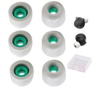 VZU 3 pares de auriculares internos de repuesto compatibles con Sony WF-1000XM4, almohadillas acolchadas para los oídos, espuma de memoria, repuesto para Sony Foam Tips para WF-1000XM3 WF-1000XM5 (M)