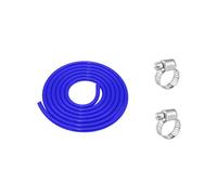 VZU Manguera de vacío de 3 mm, color azul, manguera de vacío, 5 m de manguera de vacío para coche, manguera de silicona, resistente al calor para motores, turbo y enfriadores de vehículos, azul