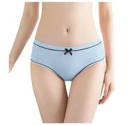 VZXATYOP Bragas De Mujer con Cintura Media Sexys Lindas De Talla Grande Empapadas Sin Apretar, For Mujer(Sky Blue,XX-Large)
