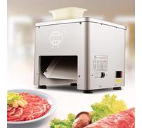 VZXATYOP Cortadora de Carne Comercial 3 Modos de Corte (Cortar rallar laminar) Cuchilla de Acero Inoxidable para cocinas de restaurantes supermercados Carne de Res Cordero Pollo