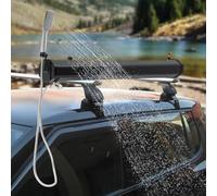 VZXATYOP Kit de Ducha de Carretera portátil con Tanque de Agua presurizado Ducha de Camping de 18 l/20 l/30 l for bañarse en el Coche al Aire Libre(18L)