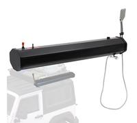 VZXATYOP Kit De Ducha De Carretera Presurizada con Tanque De Agua Portátil For Montar En Portaequipajes De Autocaravana con Calefacción Solar For Baños Al Aire Libre Autocaravanas(20L)