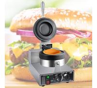 VZXATYOP Máquina eléctrica for Hacer Hamburguesas Prensa Comercial for Hacer Helados y Hamburguesas Molde Antiadherente de 1200 W for Hacer sándwiches