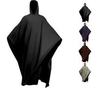 VZXATYOP Sudadera con Capucha Capa con Peso Unisex Corte Holgado Tipo Manta Extragrande Estilo Arcano For Hombre Y Mujer Poncho Cómodo Ponible For Regalar(Green)