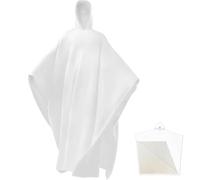 VZXATYOP Sudadera con Capucha Capa con Peso Unisex Corte Holgado Tipo Manta Extragrande Estilo Arcano For Hombre Y Mujer Poncho Cómodo Ponible For Regalar(White)