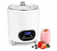 VZXATYOP Yogurtera con Temporizador, Incubadora De Fermentación De 8L/12L