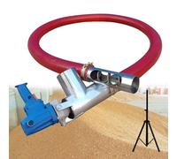 VzxCrue Bomba De SuccióN De Granos DoméStica PequeñA, Transportador De Tornillo, Transportador De Pienso De Alta Capacidad, para Transportar Materiales Granulares De IngenieríA 1.5M+Bracket