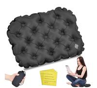 VZXZXE Cojín hinchable para exteriores, resistente al agua, para exteriores, con bolsa de almacenamiento para exteriores, parque infantil, jardín, estadio, camping