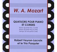 W.a.Mozart Quatuors pour Piano