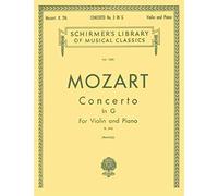 W.A. Mozart Violin Concerto No.3 In G K.216 (Violin/Piano) Vln