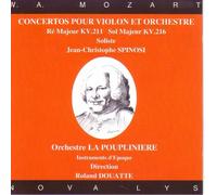 W. A. Mozart: Violin Concertos, K. 211 and K. 216