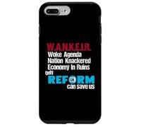 W.A.N.K.E.I.R Woke Agenda Nation Knackered Economy In Ruins Carcasa para iPhone 7 Plus/8 Plus