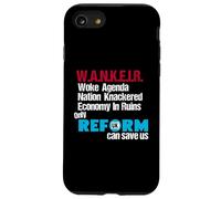 W.A.N.K.E.I.R Woke Agenda Nation Knackered Economy In Ruins Carcasa para iPhone SE (2020) / 7/8