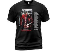 W.A.S.P. 40 Years Live World Tour 2022 Armored Saint T Shirt 40th AnniversaryBlackL