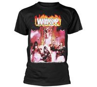 W.A.S.P. 'First Album' (Negro) Camiseta - ¡NUEVO Y OFICIAL