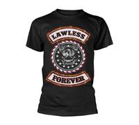 W.A.S.P. - LAWLESS FOREVER BLACK T-Shirt Medium