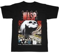W.A.S.P. The Headless Children'89 Wasp Heavy Metal Band New Black T-Shirt Black