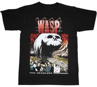 W.A.S.P. The Headless Children'89 Wasp Heavy Metal Band New Black T-Shirt Black