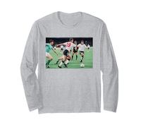 W Alemania Inglaterra Copa Mundial Semifinal Fútbol Turín 1990 Manga Larga