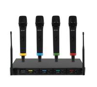 W Audio RM Quartet Handheld Wireless Radio Microphone System