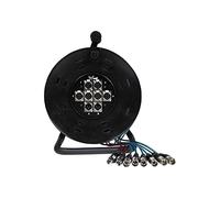 W Audio XLR multinúcleo tambor 6/2 25 m