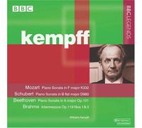 W. Kempff - Kempff Esegue Mozart, Schubert, Brahms