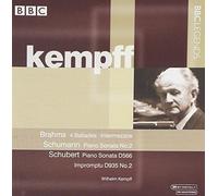 W. Kempff - Sonata Piano (E)/Ballades (4)