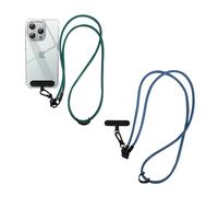 W Kim Gargantilla, Turquesa, Fin (Pack de 2) Unisex Adulto