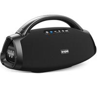 W-KING 330W Peak 200W RMS Altavoz Bluetooth portátil, Grande Caja De Música, Boombox Portátil Ruidoso Supergraves, Speaker con EQ App/Bluetooth 5.4/IPX7/PowerBank/Carga Rapida/USB/AUX/30H/Guitare-IN
