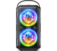 W-KING Altavoz Bluetooth Portatil Potente, 180W Pico Punchy Bass