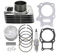 W Kit de juntas de pistón de cilindro de bujía, repuesto de 68,5mm para 12251 HN6 000, Compatible con Recon TRX250 Sportrax TRX250EX