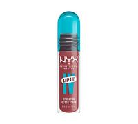 NYX Professional Makeup Lip IV, Hydrating Gloss Stain, Wet High-Shine Finish, Petal Pourin'