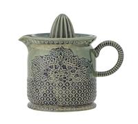 [W] Liselu - Exprimidor de limn (gres, 17,5 x 15,5 x 12 cm), color verde