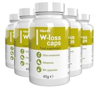 W-loss - 300 Cápsulas (5x 60 Cápsulas), Paquete de 5