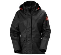 W LUNA RAIN JACKET - C: 990 BLACK T: M