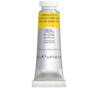 W&N Acuarela Profesional Tubo 14ml - Tono de Aureolina - Pintura para acuarela, Colores vivos, Alto brillo y luminosidad, no se decolora