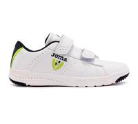 Joma Serie Play jr, Zapatillas, Blanco y Verde, 28 EU