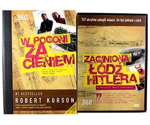 W pogoni za cieniem + Zaginiona Łódź Hitlera Pakiet [KSIĄŻKA]+[DVD] (No hay versión española)
