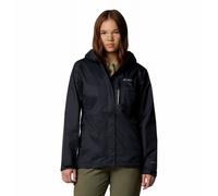 Columbia Pouring Adventure 3 Jacket, Chaqueta impermeable para la lluvia Mujer, Black Old, L
