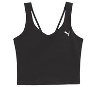 Camiseta Puma - Negro - Camiseta Crop Top Mujer talla L