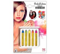 W WIDMANN 5 de maquillaje palos colores calientes