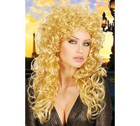 WIDMANN 5958E - Atractiva Peluca para Mujer Adulta, Años 60, Carnaval, Fiestas Temáticas, Talla Única, Color Rubio