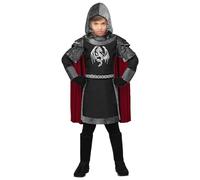 W WIDMANN Disfraz de Caballero Medieval Oscuro Infantil M-(8/10 años)