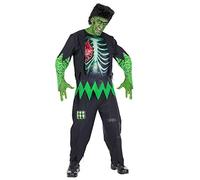 W WIDMANN Disfraz de Hulk Monster Halloween para hombre de Frankenstein, talla XL